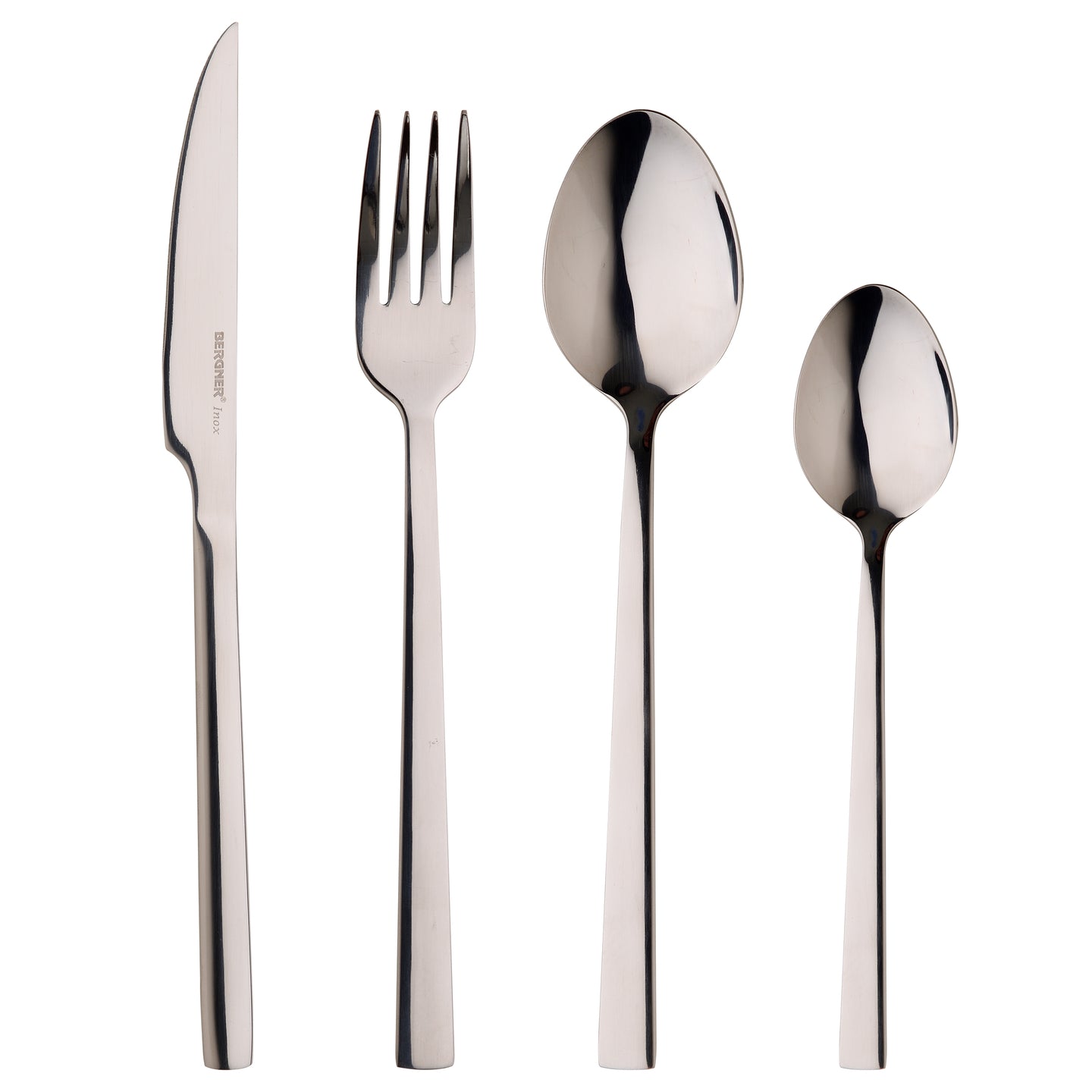 JUEGO DE 24 PIEZAS CUBERTERIA ACERO INOX SOFIA BG